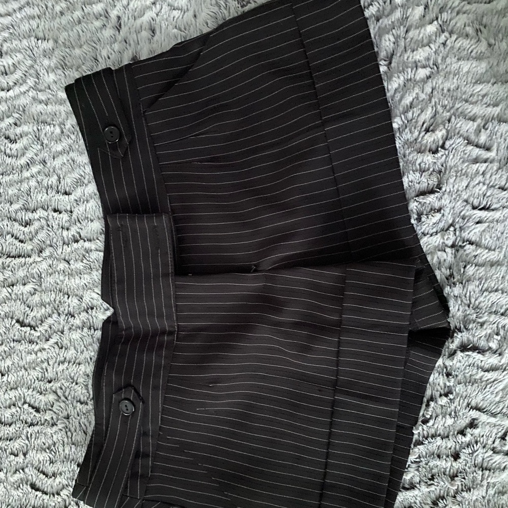 Pinstripe shorts